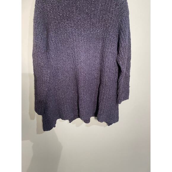 Annette Gortz Purple Merino Wool Blend Oversized Slouchy Sweater - Picture 8 of 11